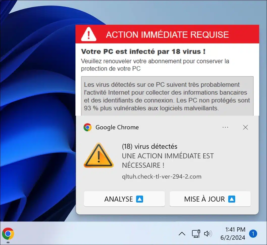 Votre PC est infecté par 18 virus